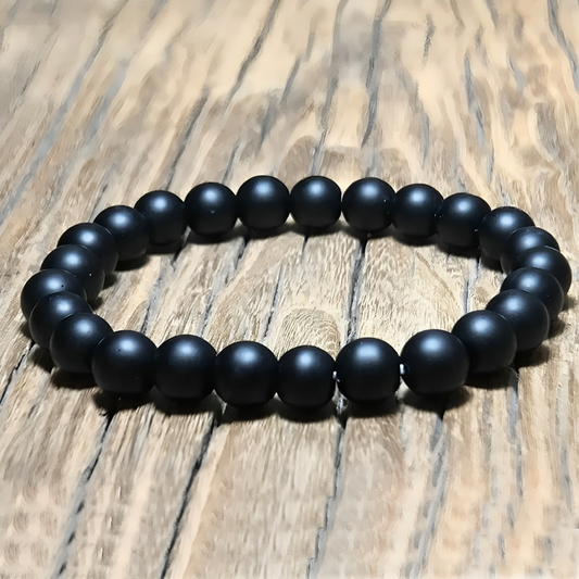 Black Beads Bracelet